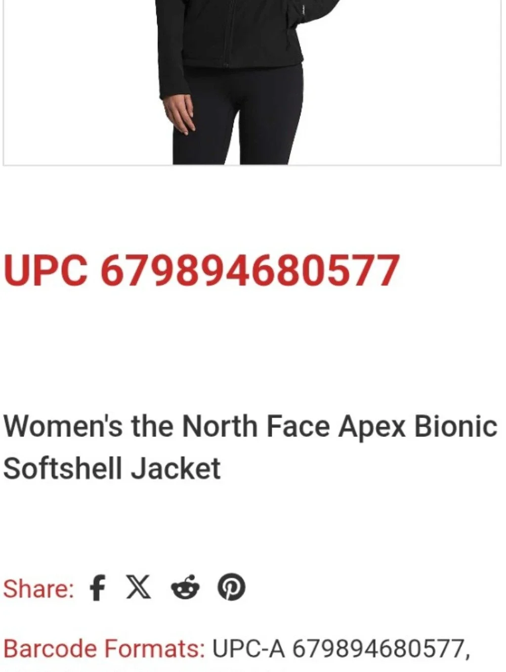 New The North Face Women’s Apex Bionic 2 WindWall SoftShell Jacket In Black - Picture 9 of 10